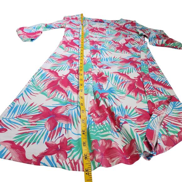 Banana Boat Womens UPF 50+ Sundress Size Medium Tropical Active Beach Split Neck - Picture 10 of 10